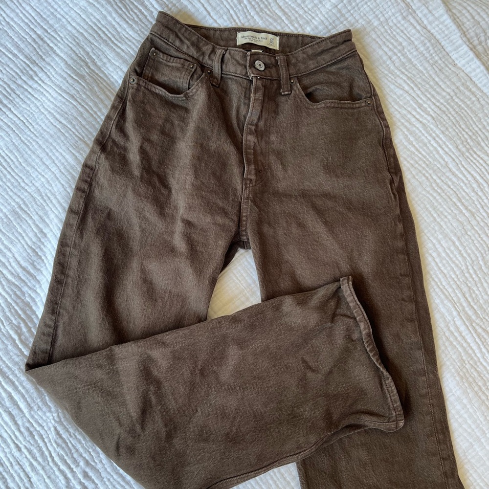 Abercrombie Wide Leg Jeans🍂